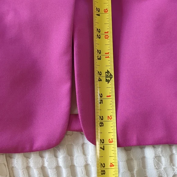 Wildfang Empower Colorblock Tux‎ Blazer Pink Black Sz Small Career Party - Picture 10 of 15